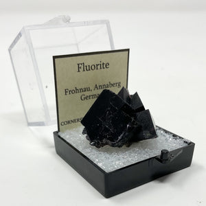 Fluorite Thumbnail from Frohnau, Annaberg, Germany
