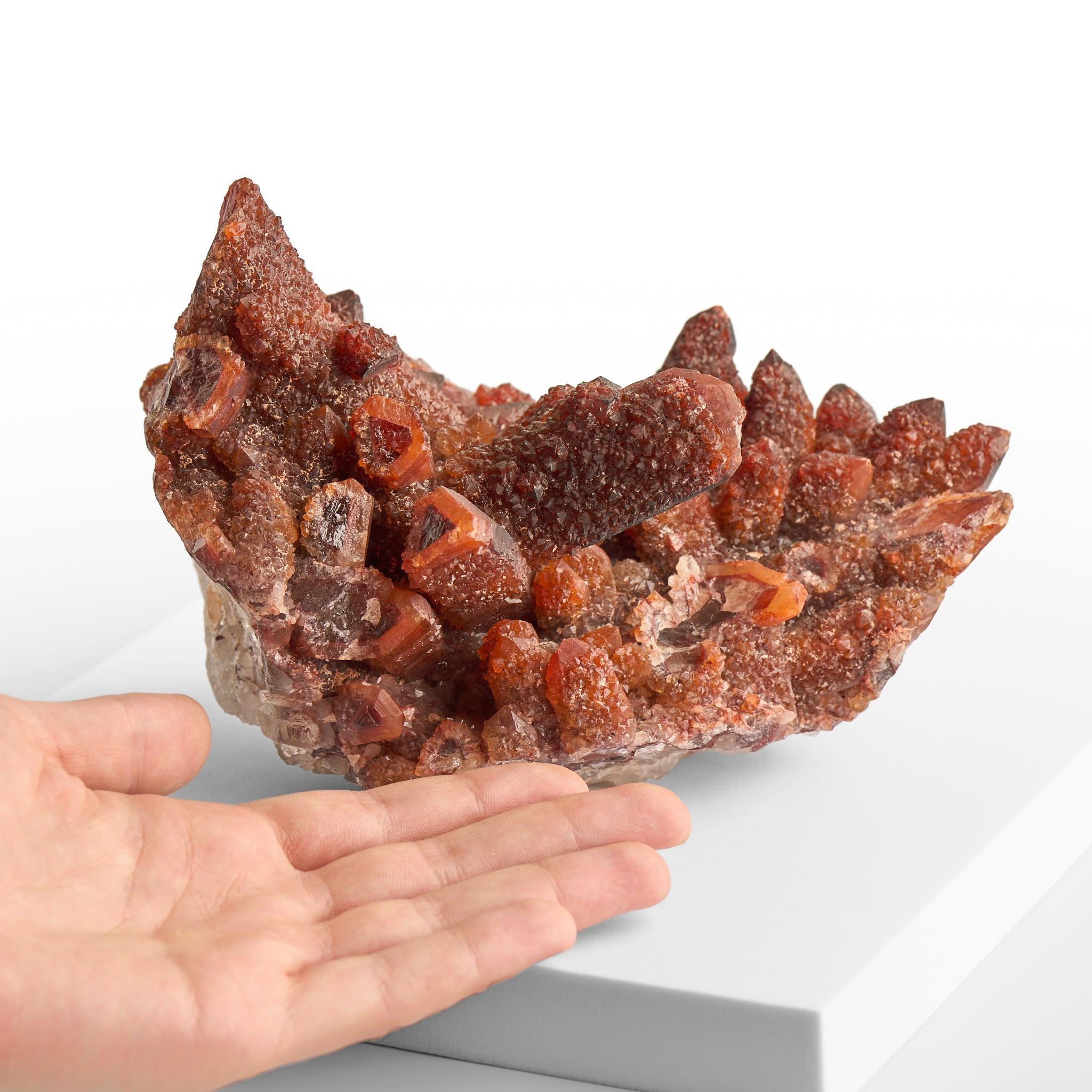 Ferruginous Red Quartz