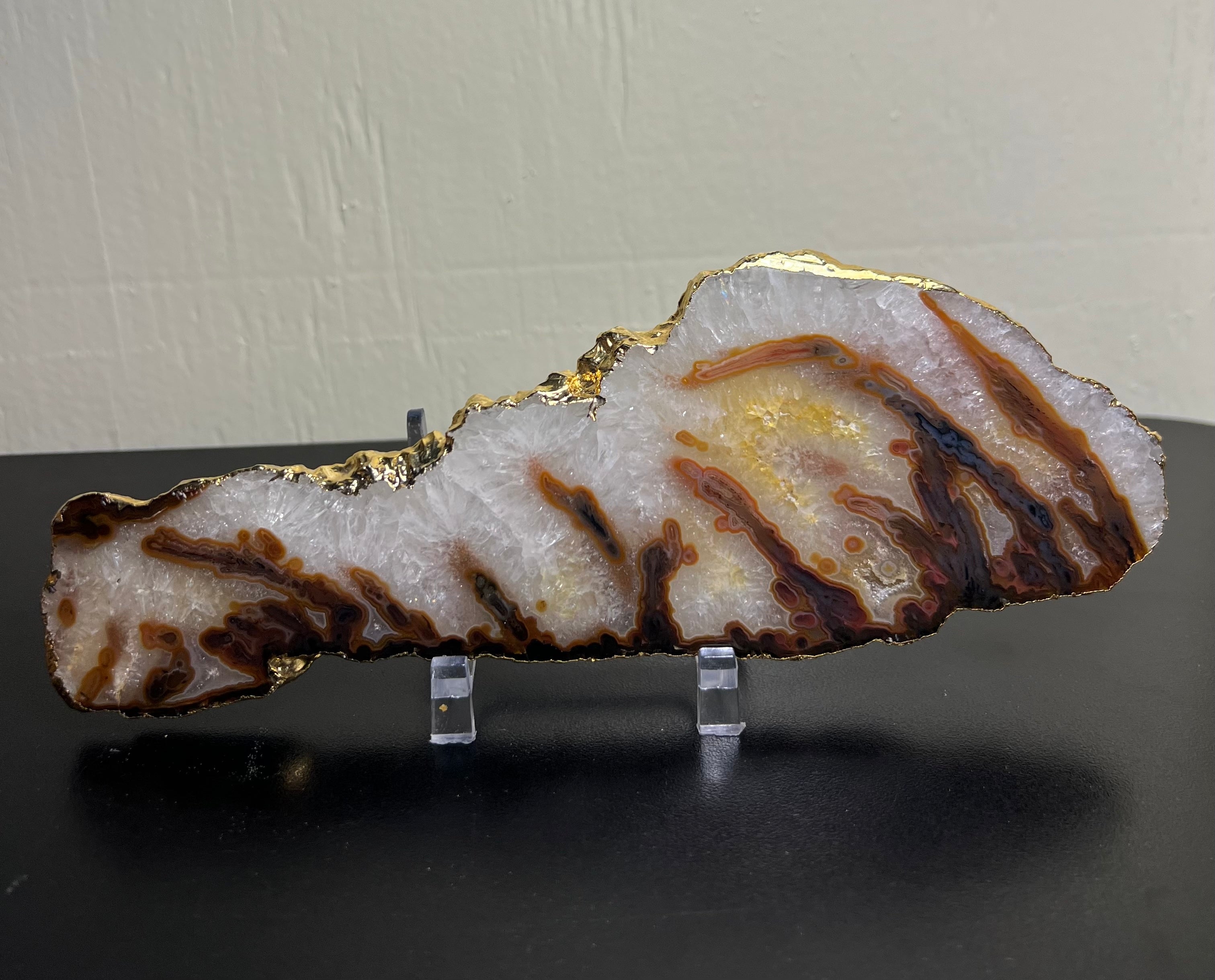 Agate & Quartz Slice