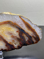 Agate & Quartz Slice