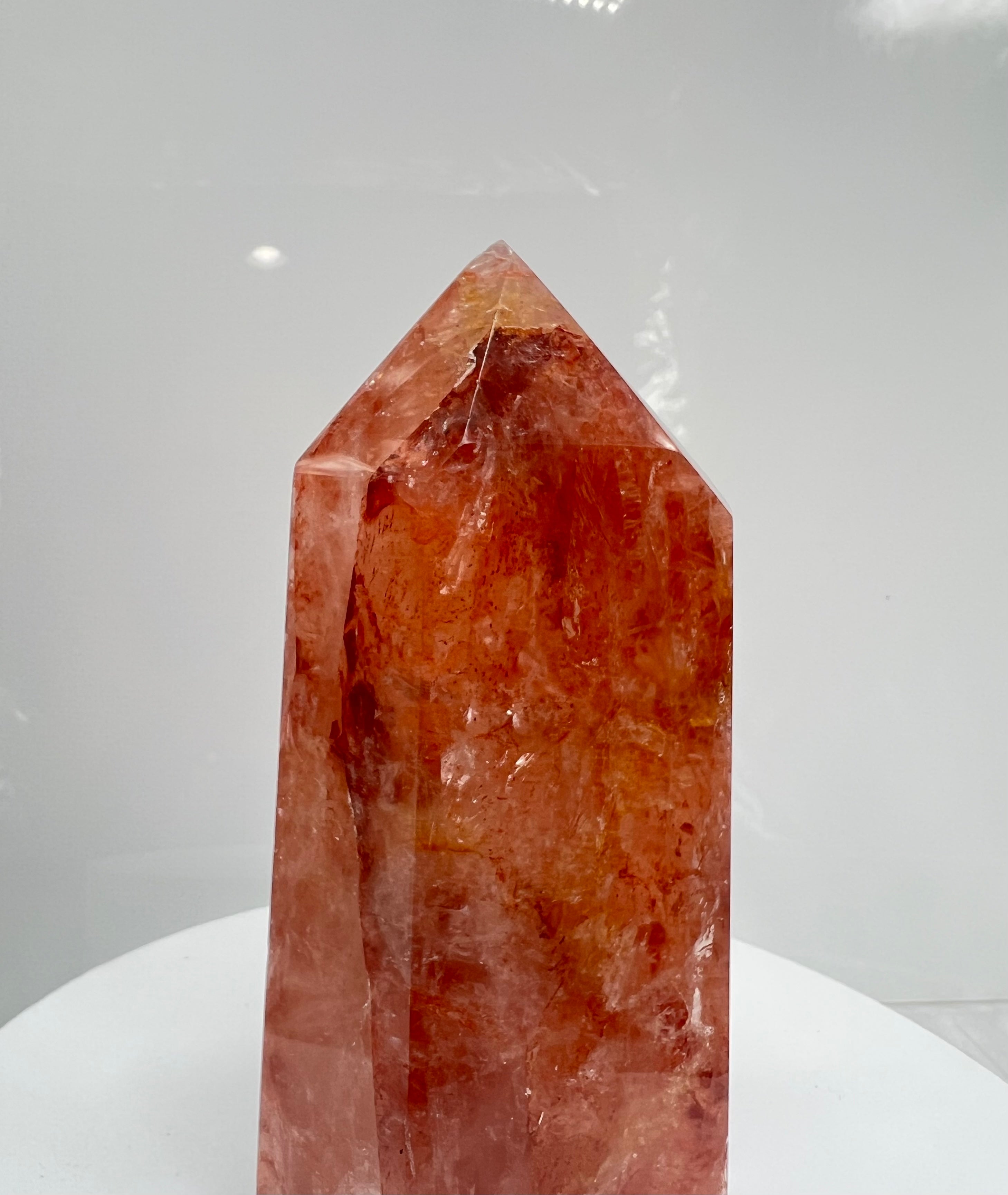 Hematite Quartz Tower