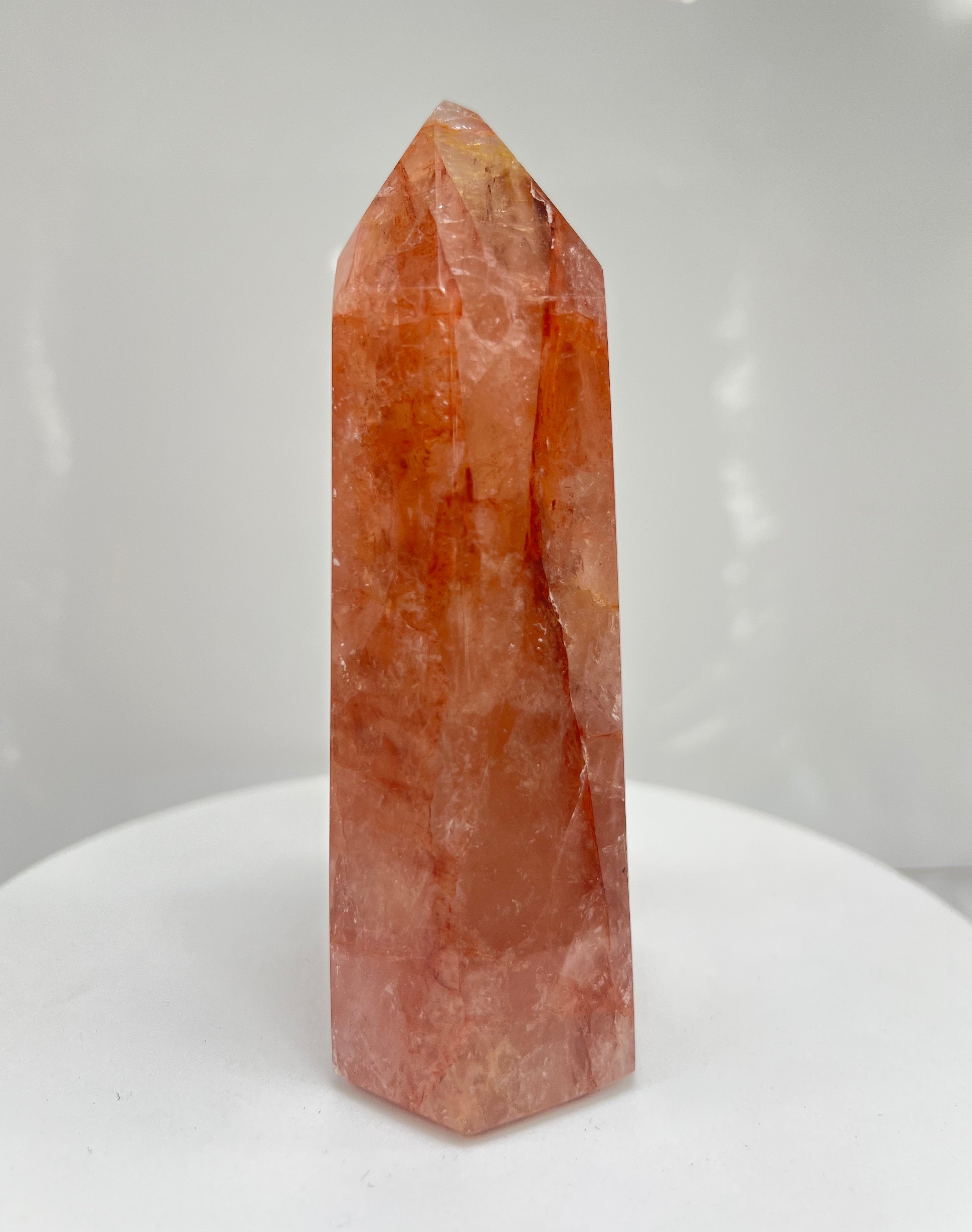 Hematite Quartz Tower