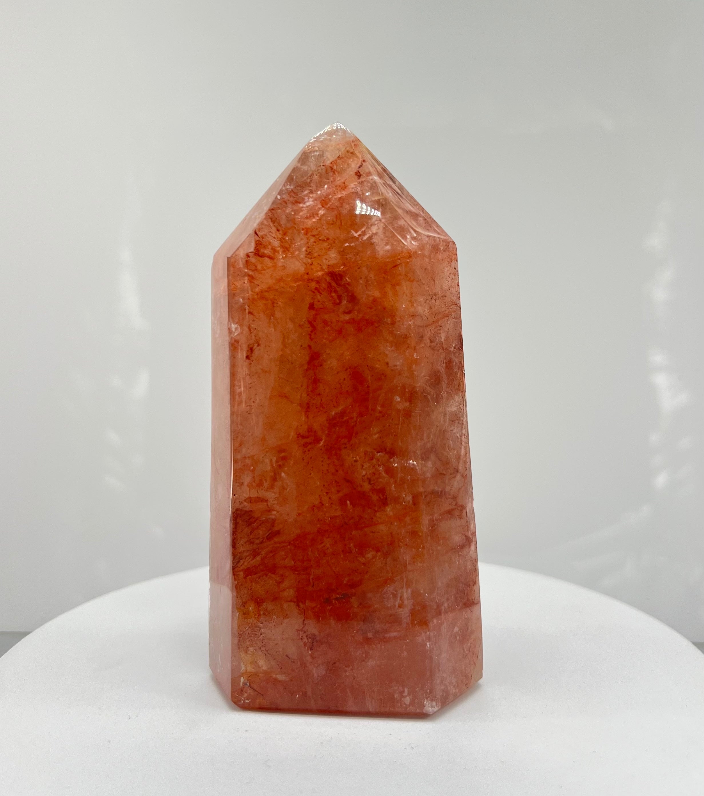 Hematite Quartz Tower