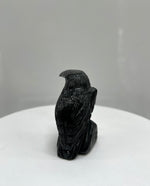 Onyx Raven Figurine