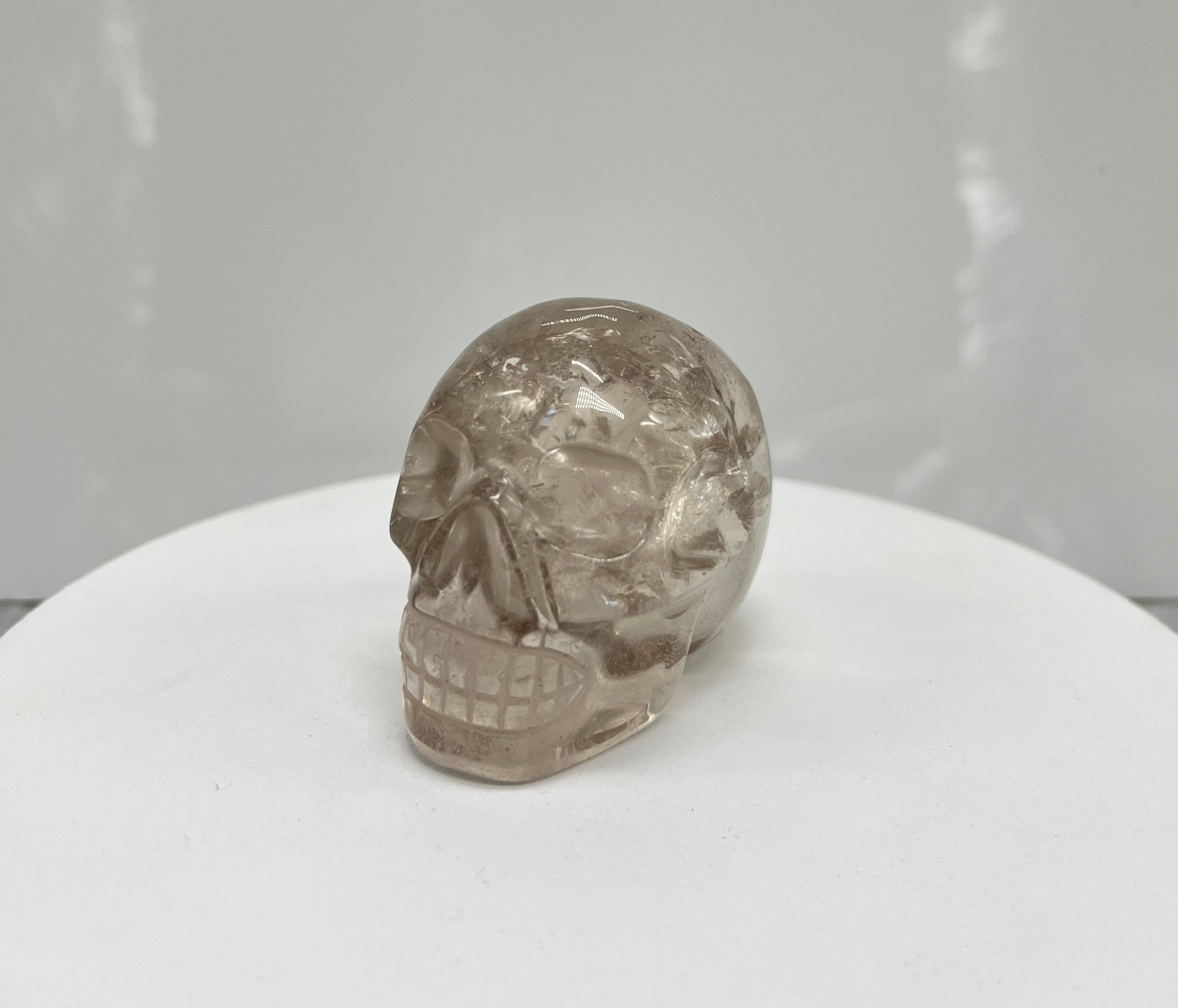 Clear Quartz Skull