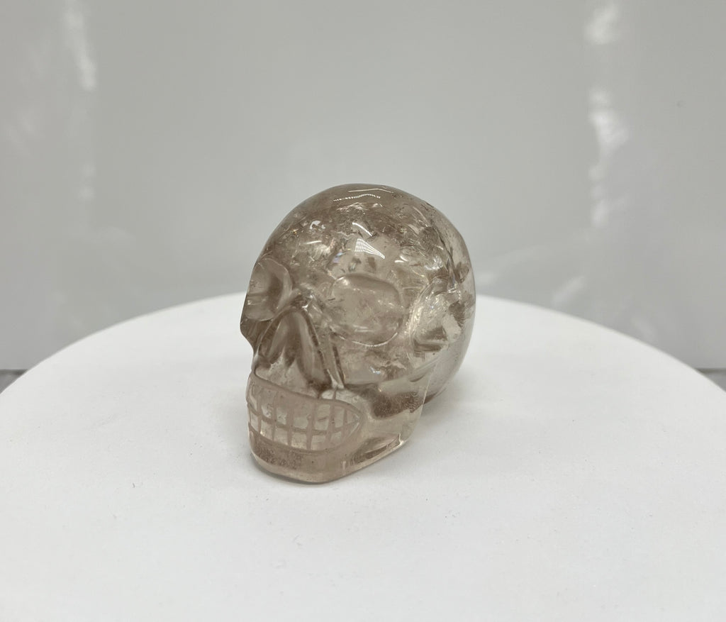 Clear Quartz Skull