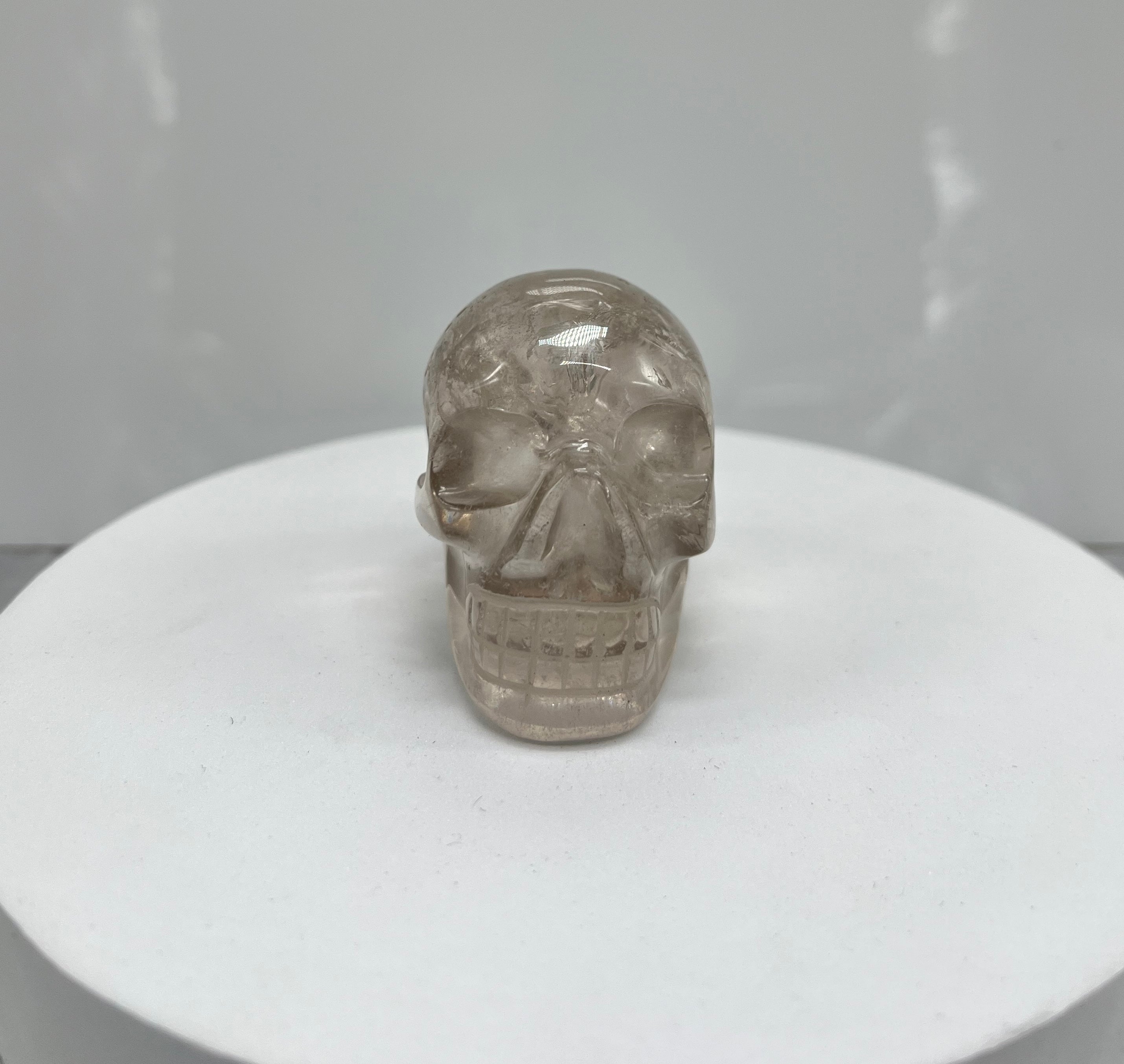 Clear Quartz Skull