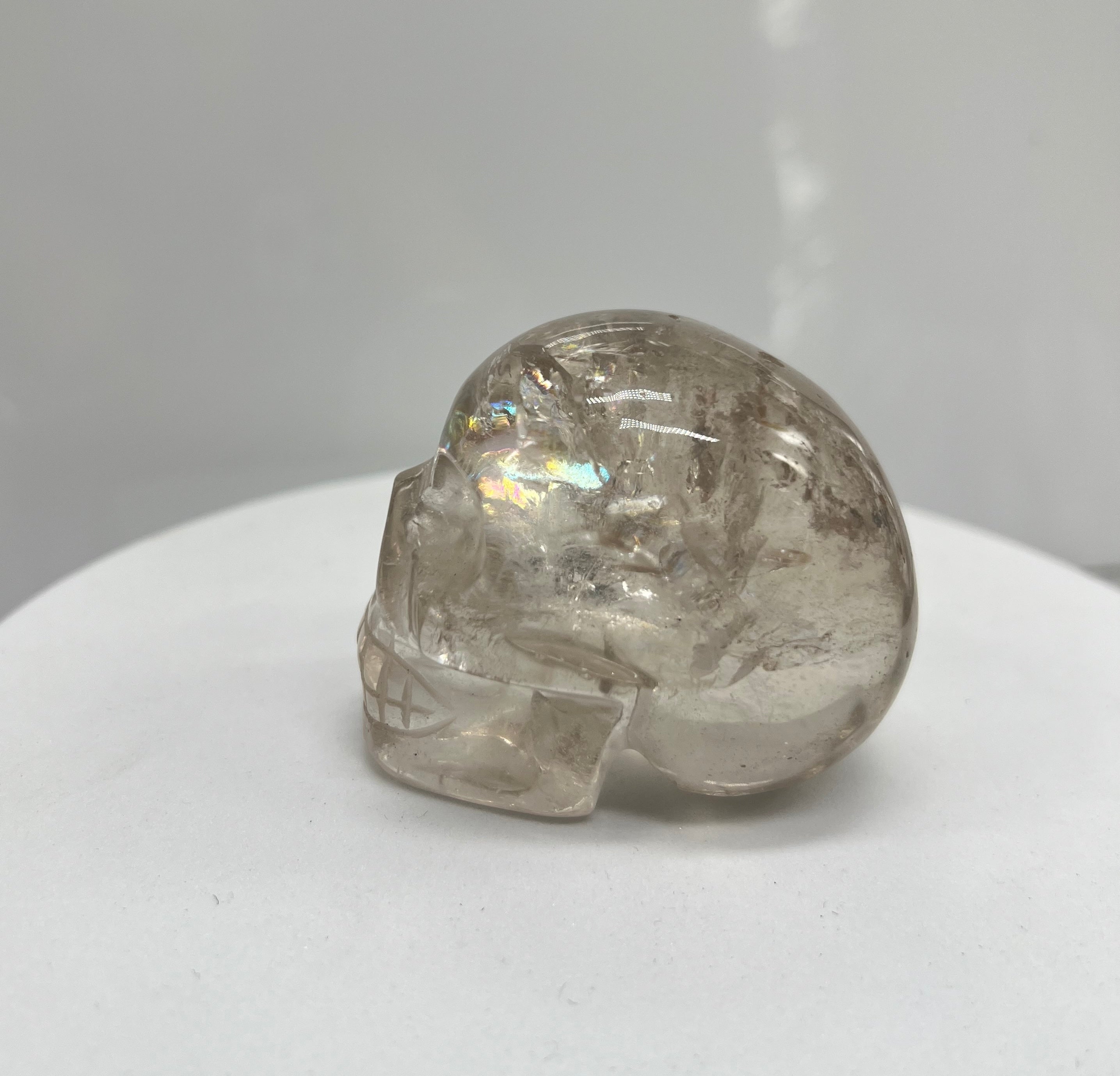 Clear Quartz Skull