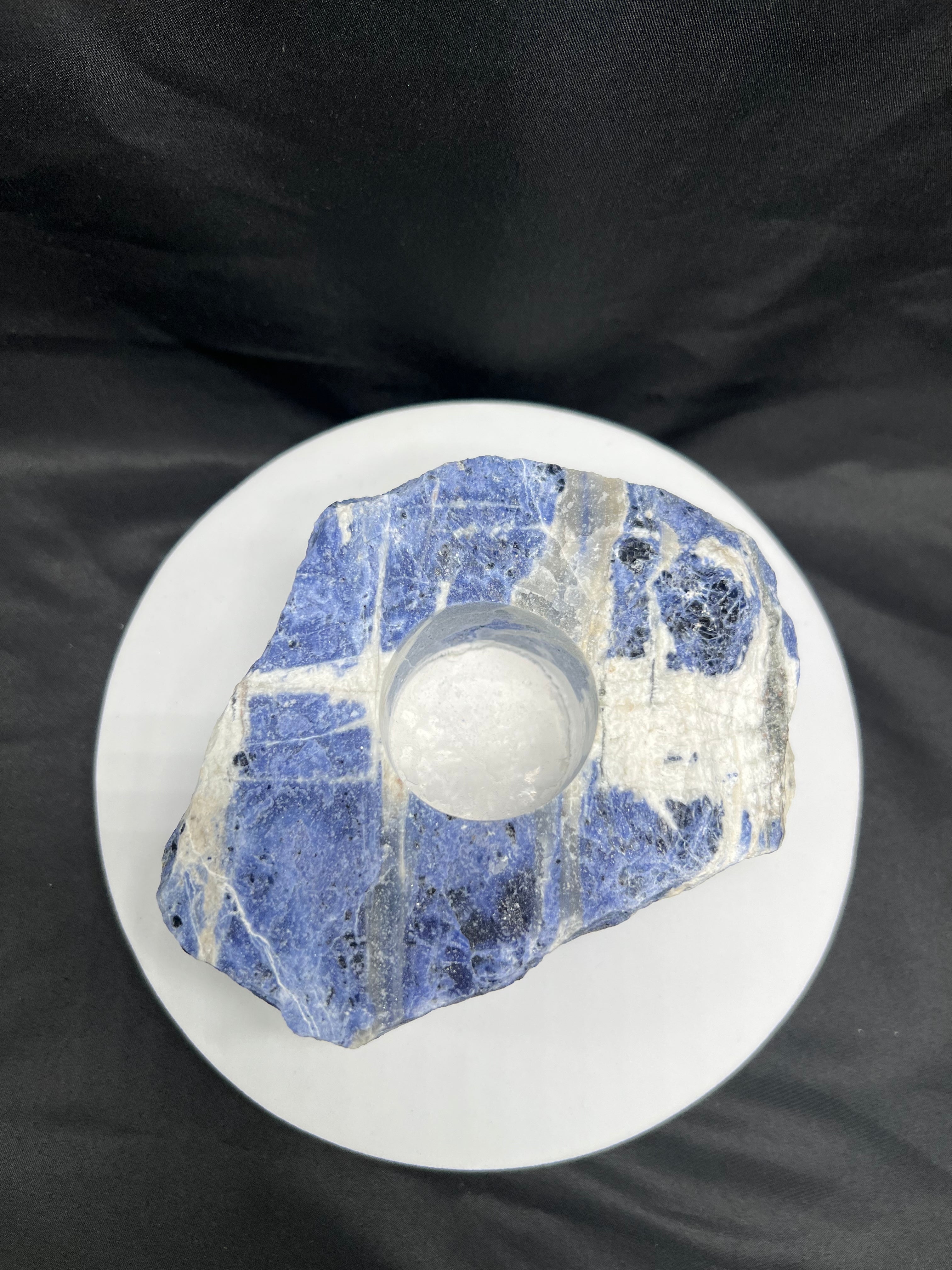 Sodalite Votive – Cornerstone Minerals