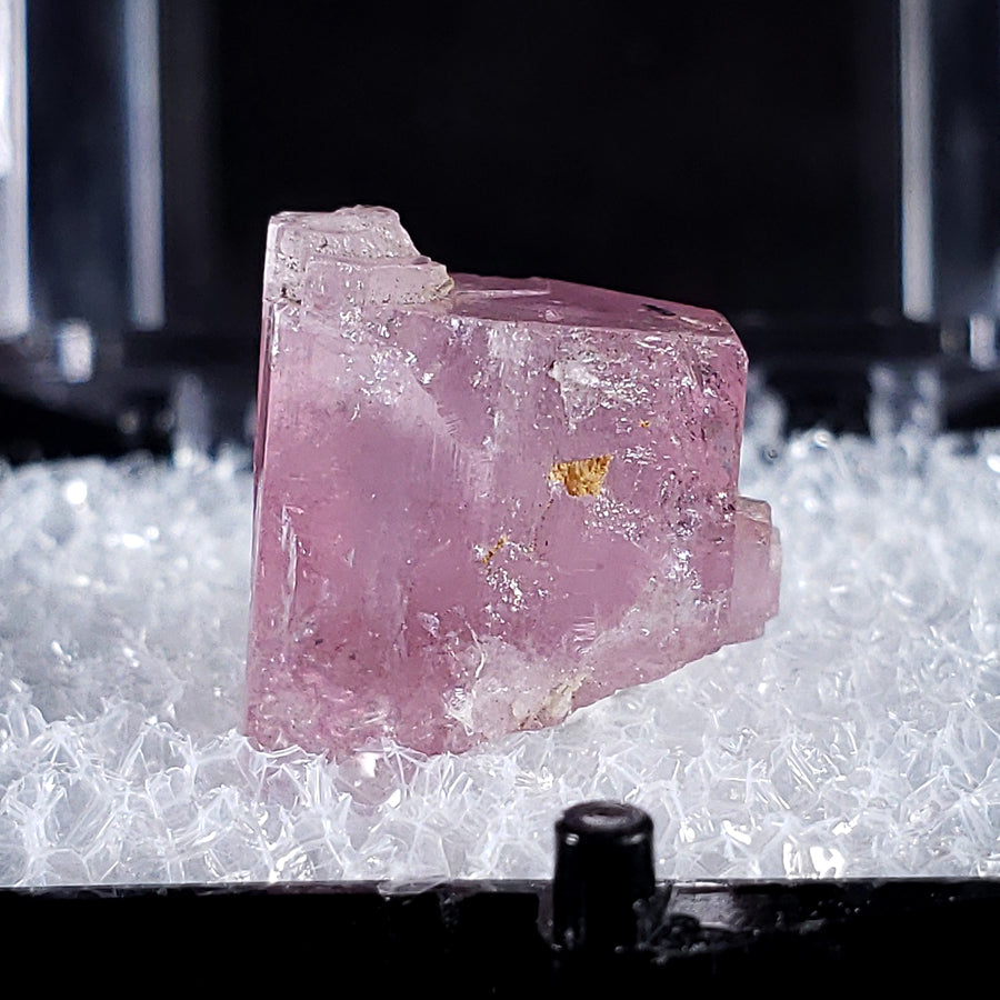Pink Apatite Thumbnail Specimen from La Marina Mine, Boyaca, Colombia