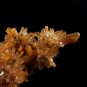 Orange Creedite from Navidad Mine, Durango, Mexico