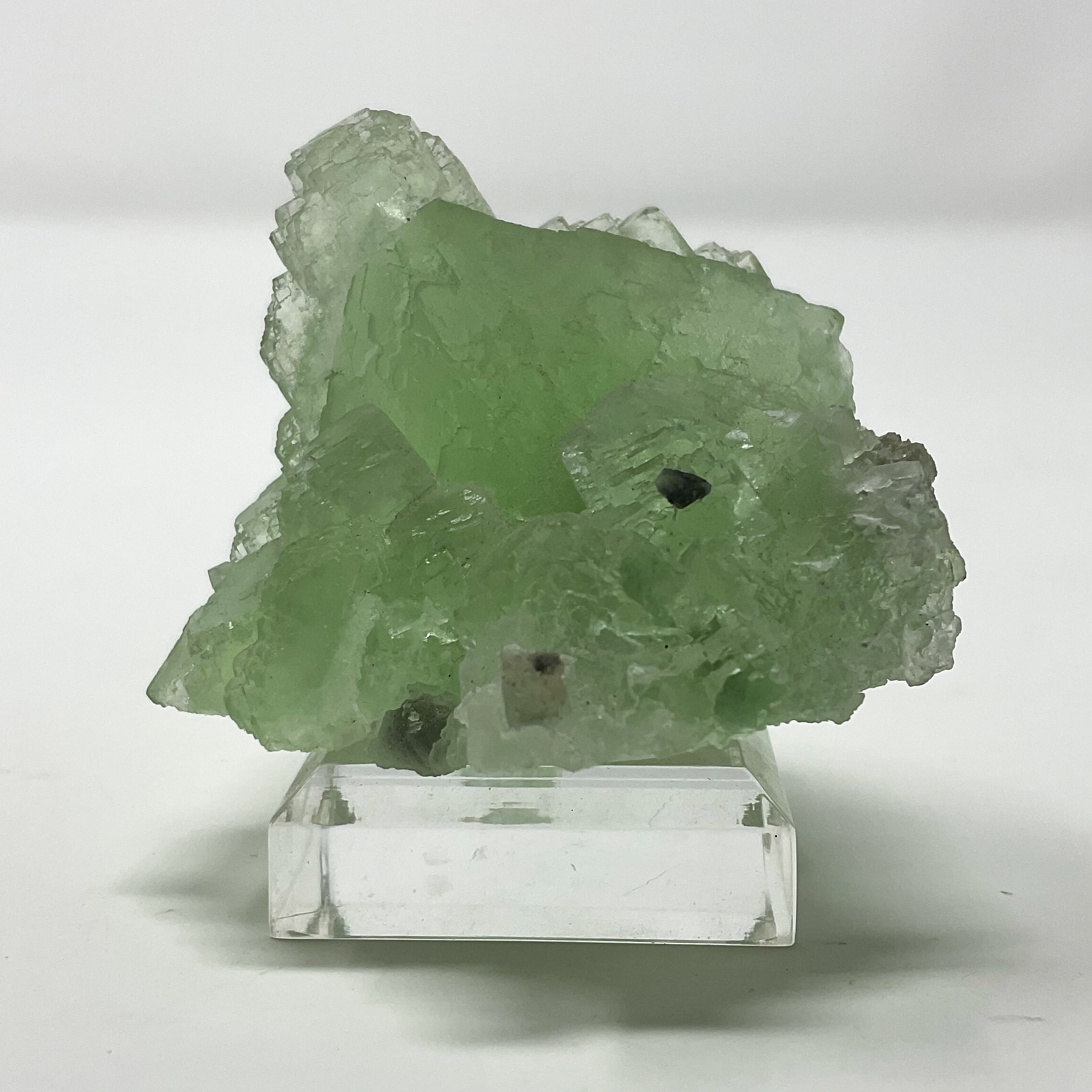 Green Fluorite from the Xiang Huapu Mine in Hunan Province, China