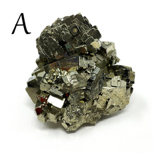 Pyrite from the Huanzala Mine in Huánuco, Peru