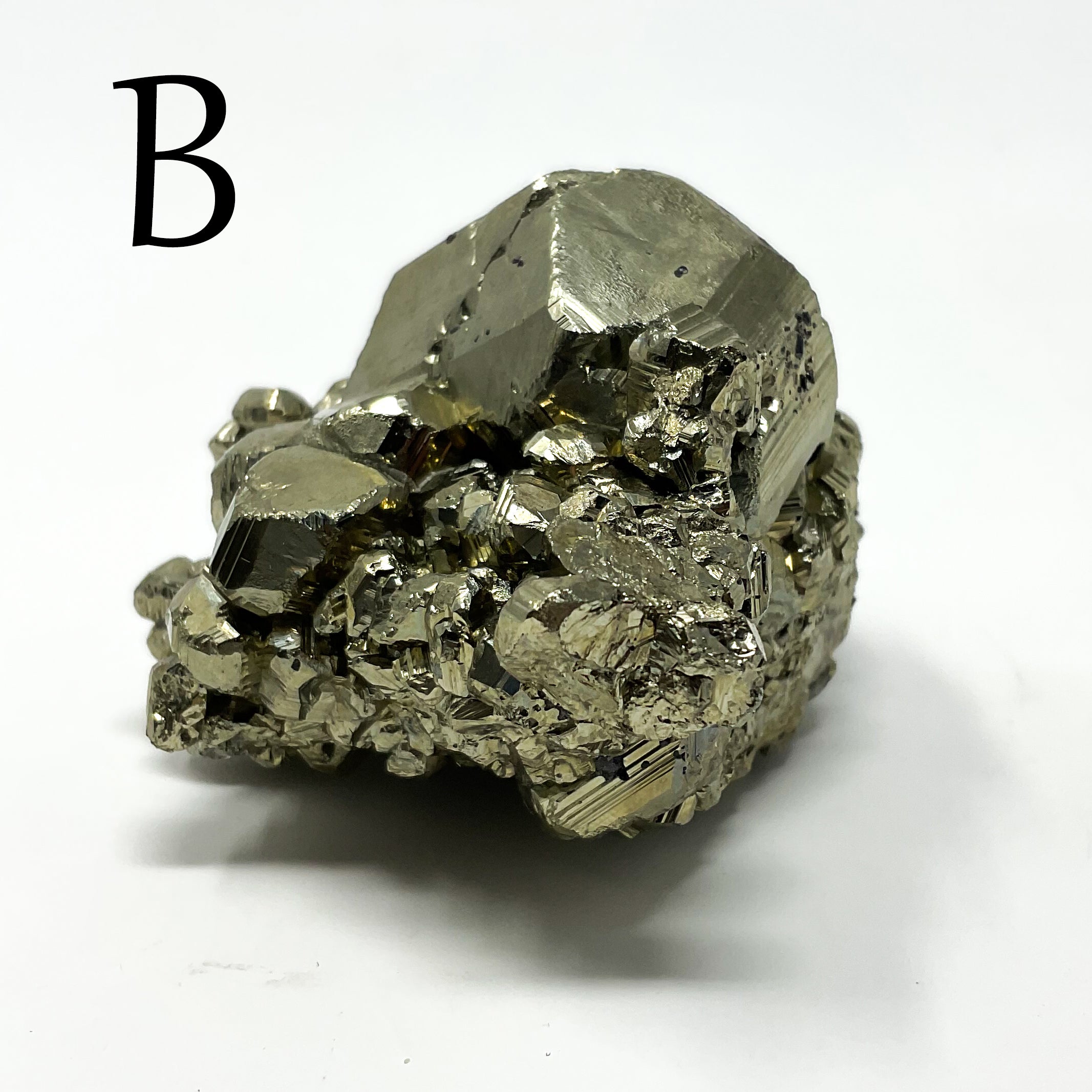 Pyrite from the Huanzala Mine in Huánuco, Peru