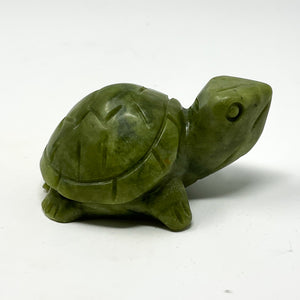 Carved Jadite Turtles