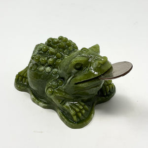 Carved Jadeite Frog