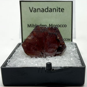 Vanadanite Thumbnail from Mibladen, Morocco