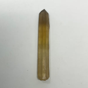 Natual Citrine Point from Shaba Zaire, Monte Casino, South Africa